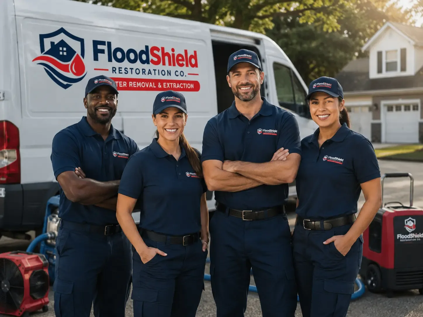 Flood Damage Restoration company in Newhall, WV